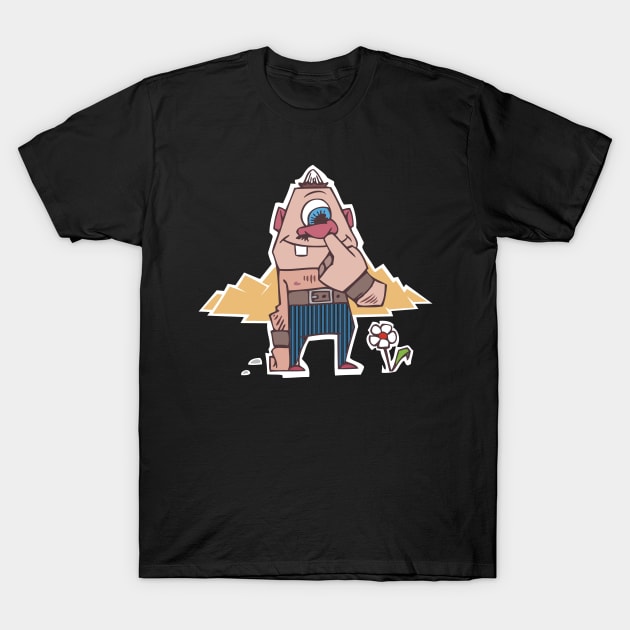 Funny Cyclopes. T-Shirt by LeonLedesma